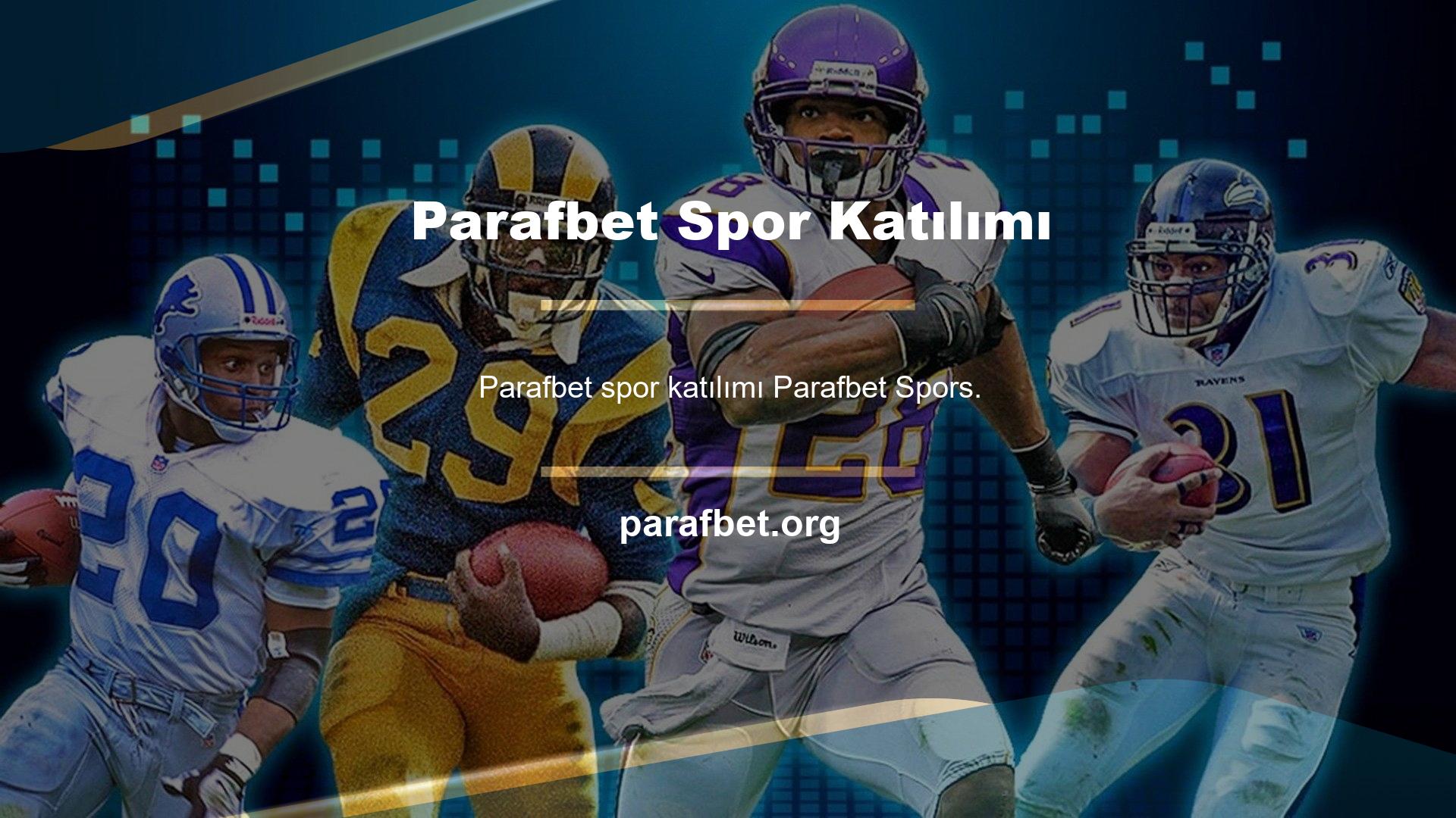 Katıldığınız bahisler casino veya spor kategorileri olabilir